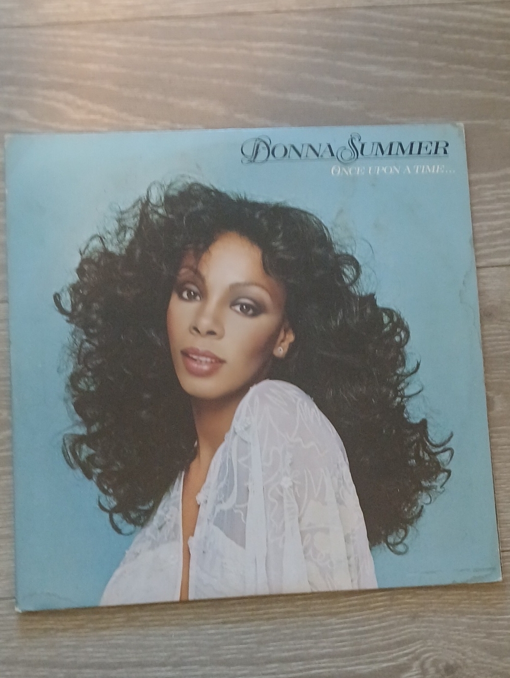 Donna Summer "Once Upon a Time..." Vinyl Album - Light Blue Cover Double Album